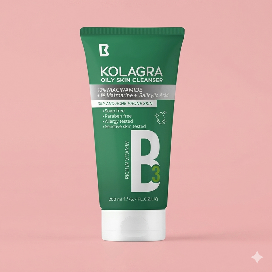 Kolagra Facial Wash Oily Skin 200 Ml