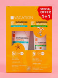 Vacation Sunscreen Lotion 120ml & CREAM GEL 60 ML